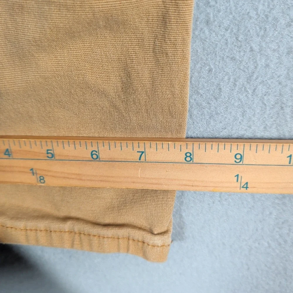Carhartt Work‎ Pant Mens 31x32 Tan Rugged Flex Relaxed Fit BN2517-M Distressed